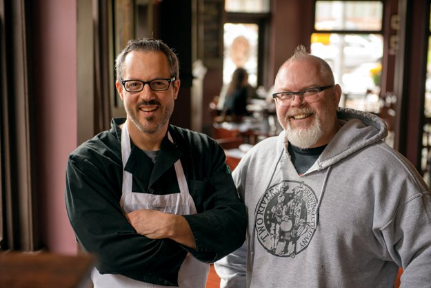 Chef Jeremy Bialker and Co-Owner Troy Reynard