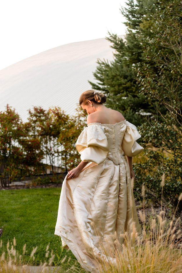 18th Century Inspired Wedding Dress