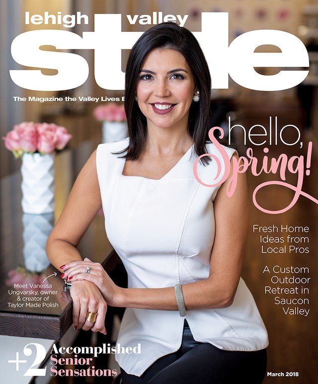 March 2018 Cover of Lehigh Valley Style
