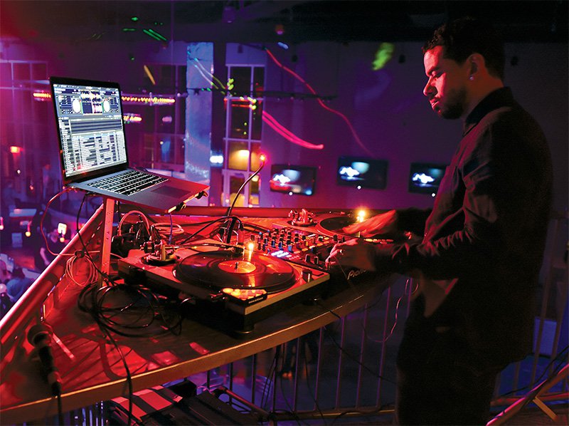 DJ at Vision
