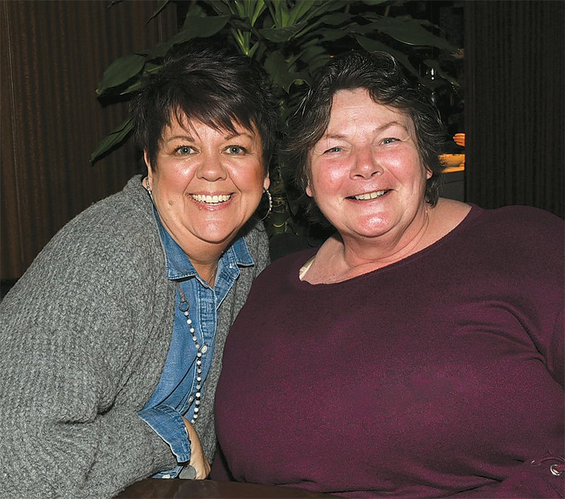 Lyn Hufton and Gail Hoover (right)