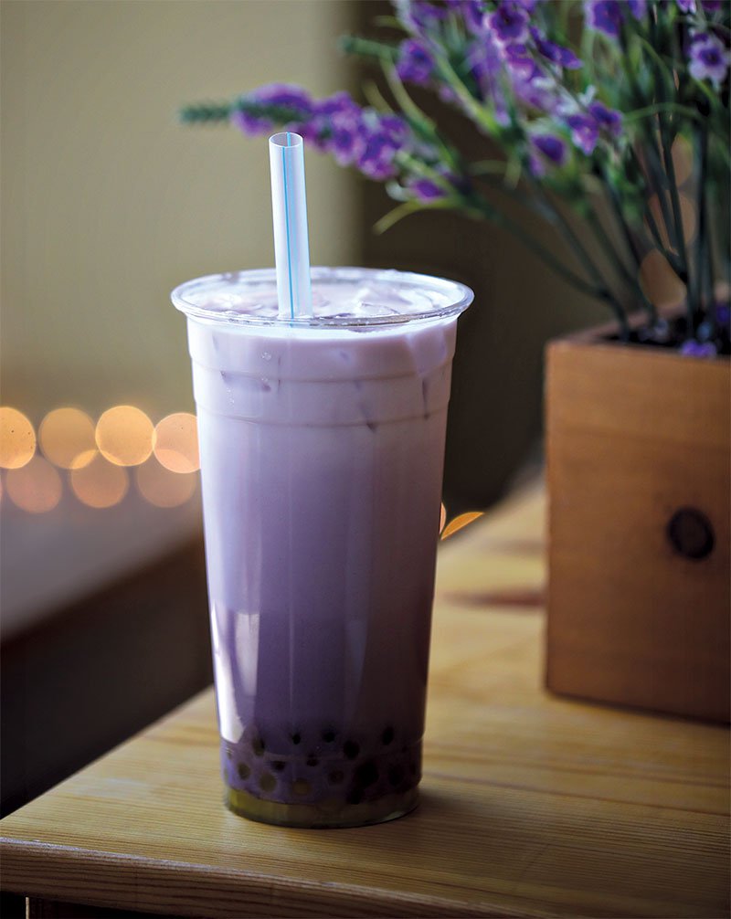 Purple Taro &amp; Fresh Milk from Yobo Cafe