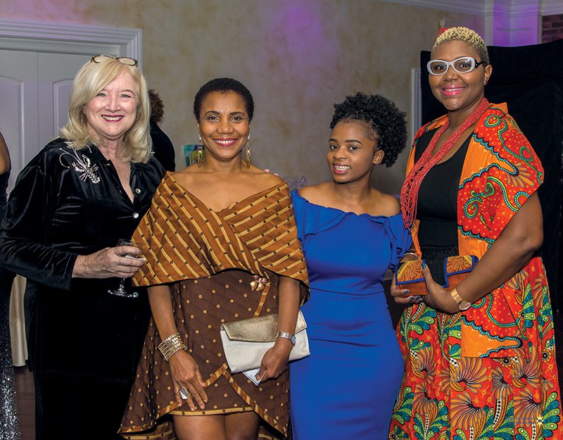 Jane Wells Schooley, Sharon Fraser, Zawadi Nshimirimana and Kadia Hilton Fraser.jpg