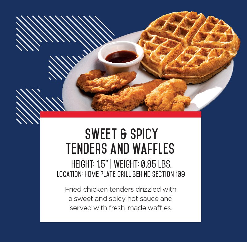 IronPigs Cuban Sweet &amp; Spicy Tenders and Waffles
