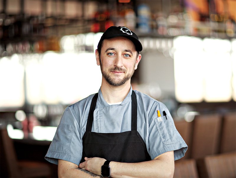Chef Justin Cogan of ZEST Bar+Grille
