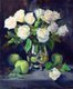 Sandra-Coppora,-White-Roses-and-Green-Apples,-oil.jpg