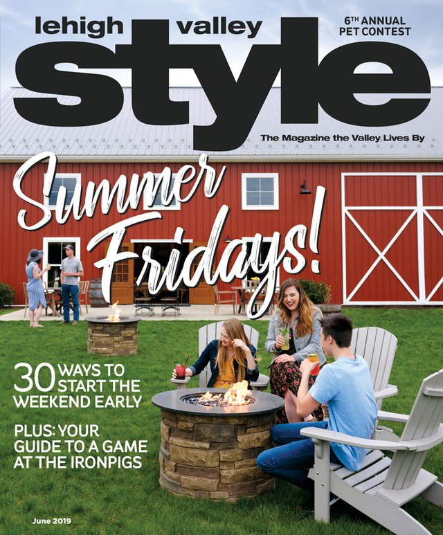 June 2019 Cover of Lehigh Valley Style
