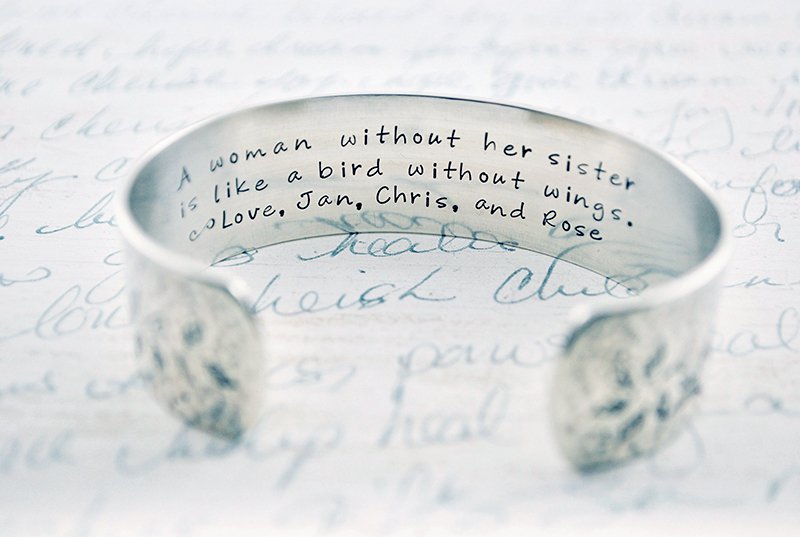 Sister bracelet - hand stamped bracelet - belle ame jewelry - kelly berkey - personalized bracelet.jpg
