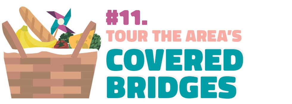 #11. Tour the area’s covered bridges