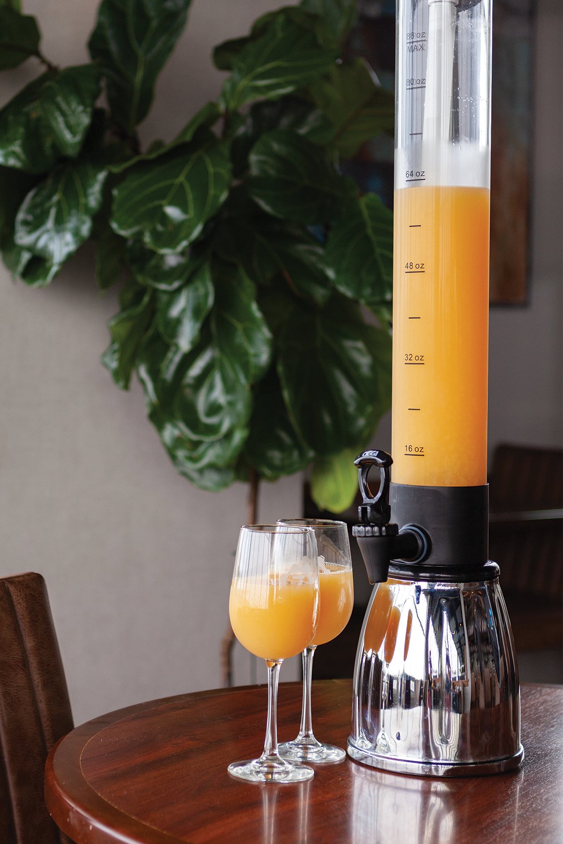 Upgrade Your Brunch with ZEST's Mimosa Tower - Lehigh Valley Style