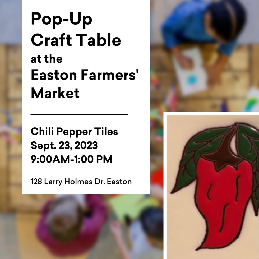 Farmers Market Craft Table - 1