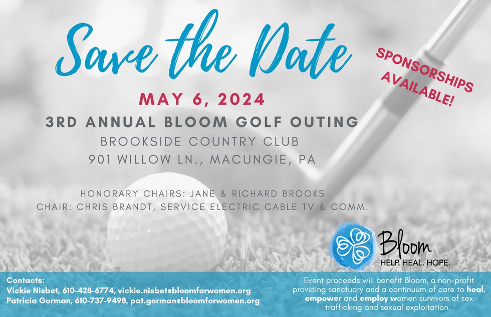 Golf Tournament 2024 Save the Date Flyer - 1