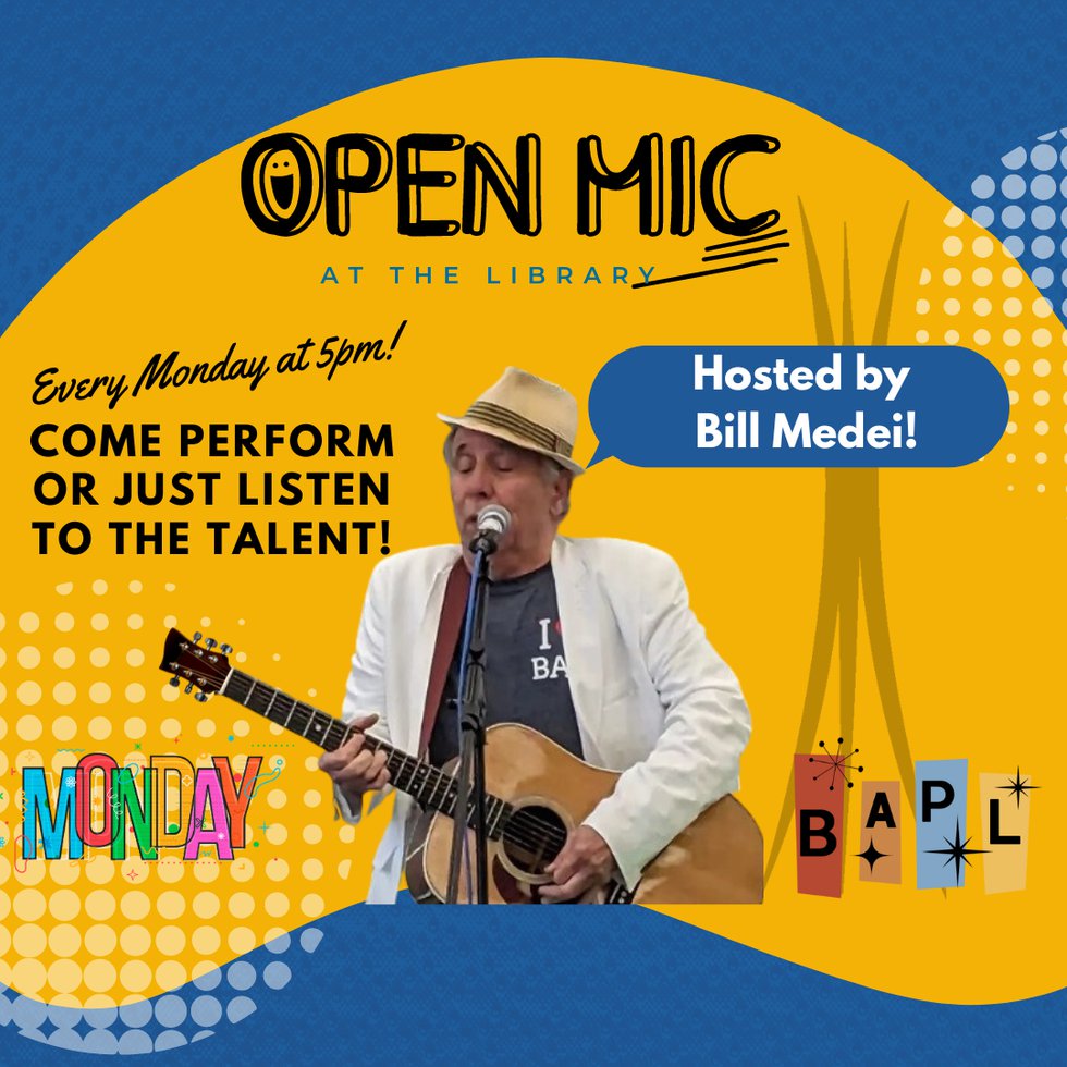 open mic poster (Instagram Post (Square)) - 1