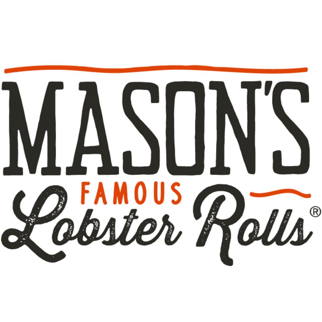 The logo for Mason's Famous Lobster Rolls, one of this month's picks.