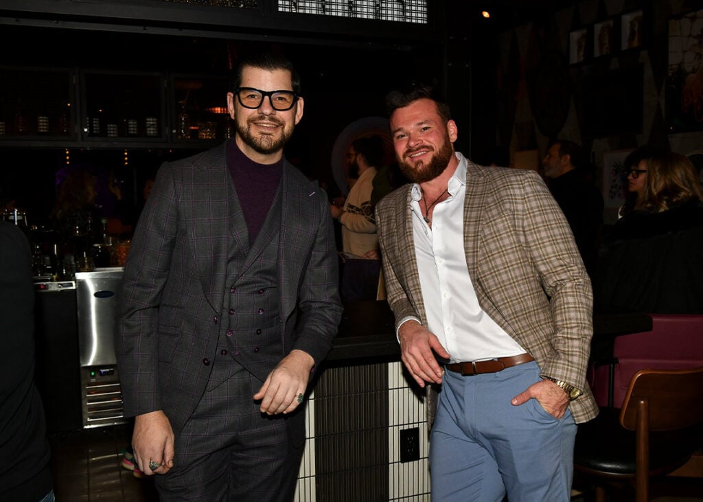 Style Insider happy hour Aaron Houtsch and Scott Newton