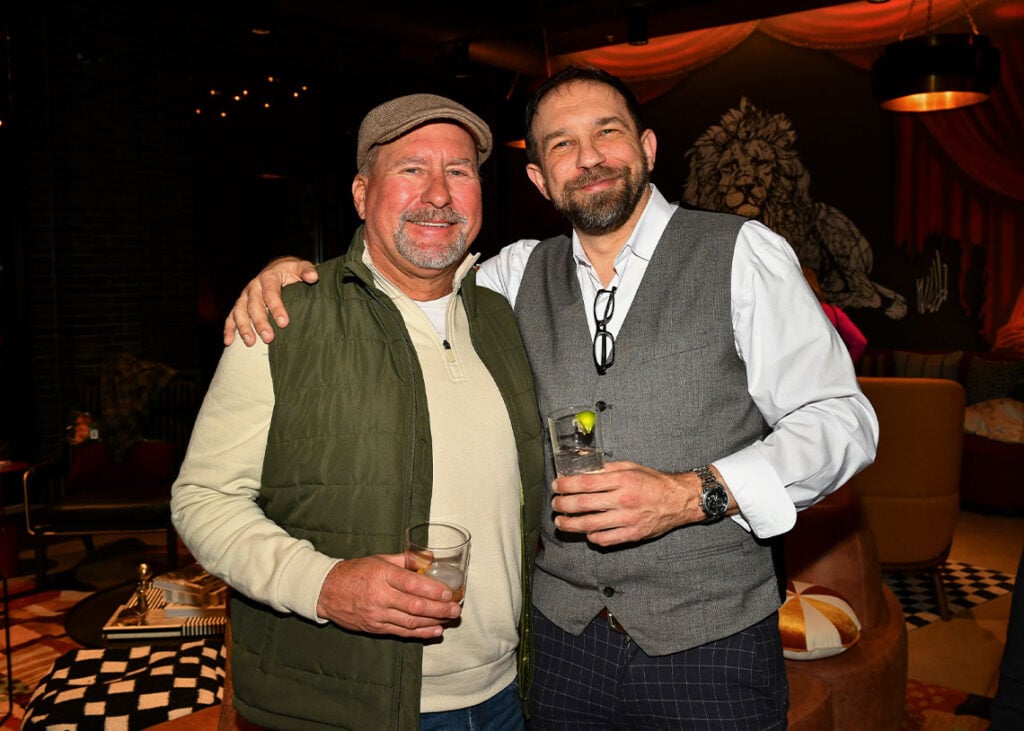 Style Insider happy hour Bill Savage and Scott Apnel