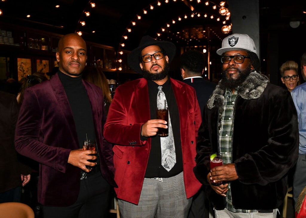 Style Insider happy hour Edwin Liggon, Stephen Walker and Khalfani Lassiter