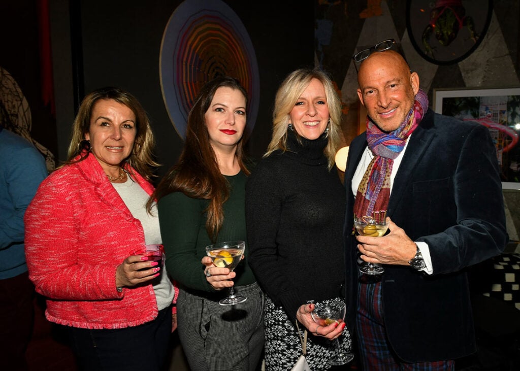 Style Insider happy hour Kim Muzzin, Cate Ness, Lisa Meszle and Tom Gallagher