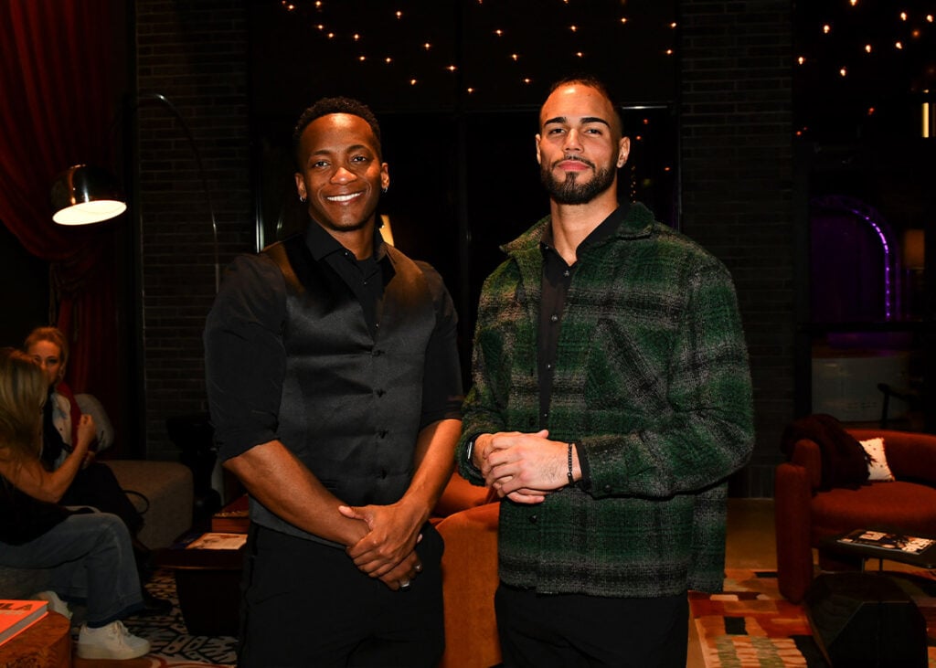 Style Insider happy hour Barrington Virgo and Daniel Rodriguez