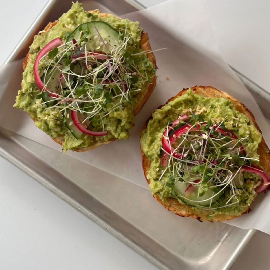 This Month's Picks Cafe Crewy avocado toast