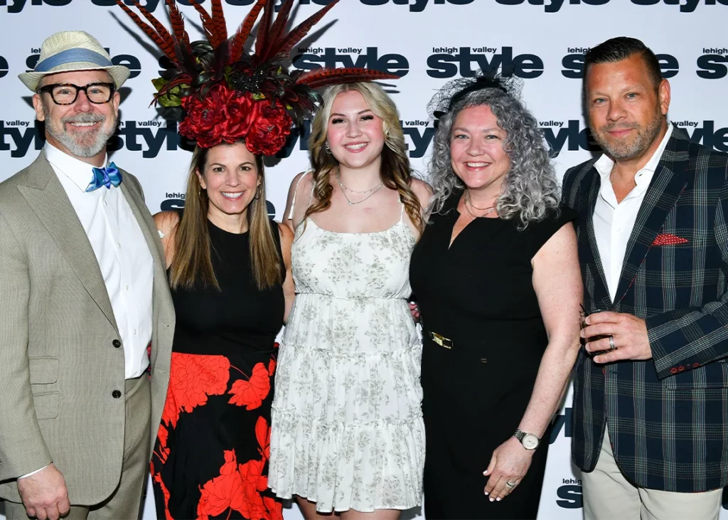 Get Down and Derby Zeke and Elaine Zelker, Lilly Moss and Natalee and Chris Hercik