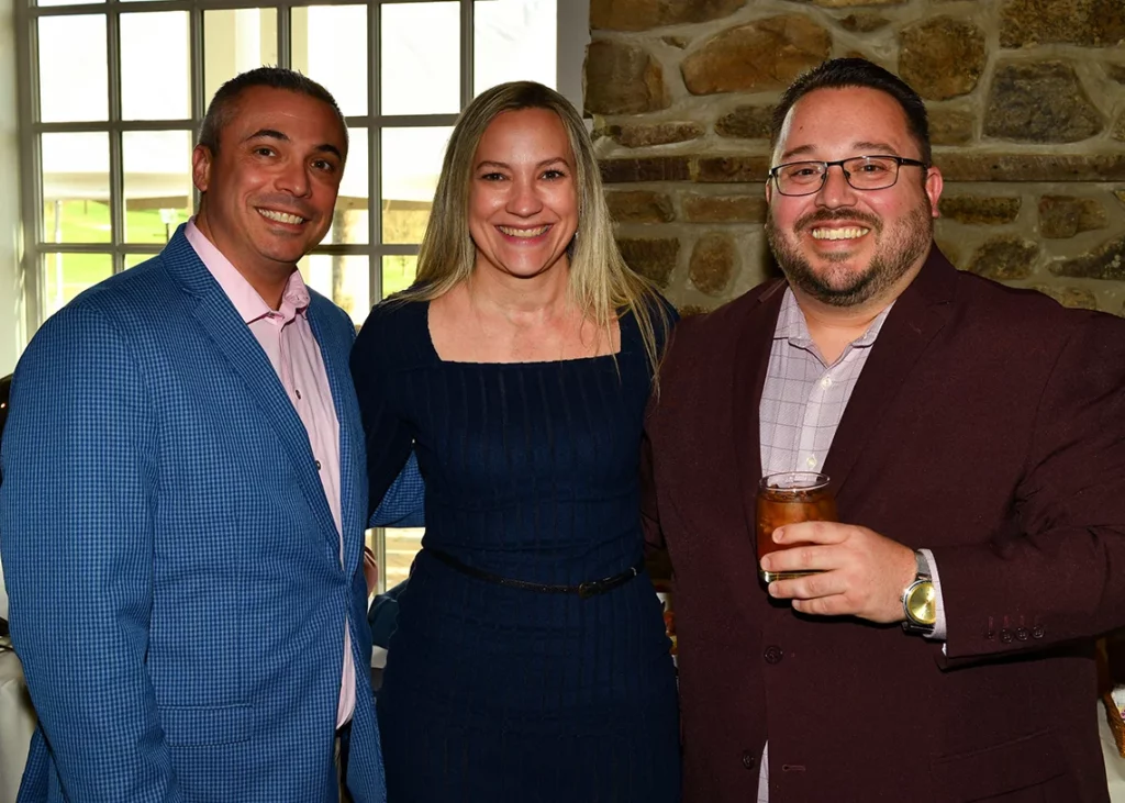 Style Insider happy hour James Pepe, Adele Farannte and Jeremy Brescia