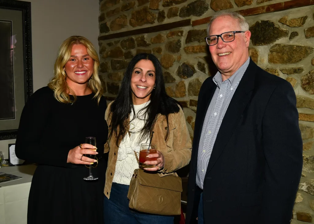 Style Insider happy hour Paige Kukowski, Renee Kukowski and Jack Nagle