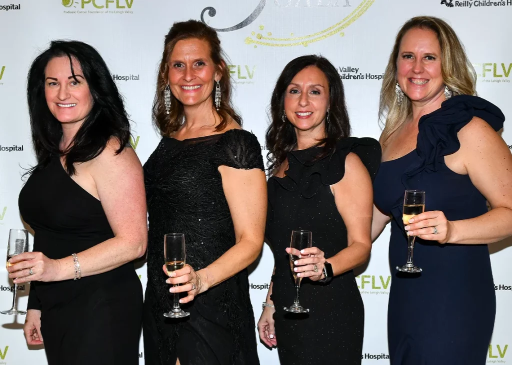 Hearts of Gold Gala Lynn Dreisbach, Jamie Toth, Tara Corrado, Randi Shupp