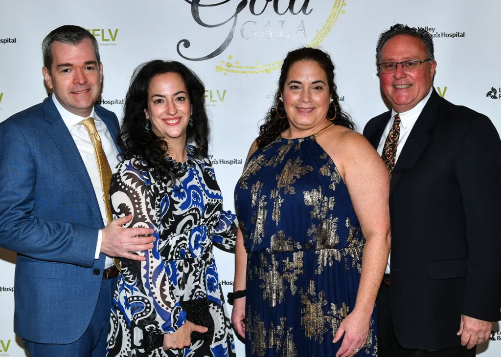 Hearts of Gold Gala Jason & Ann Anderson, Colleen & George Gavirati